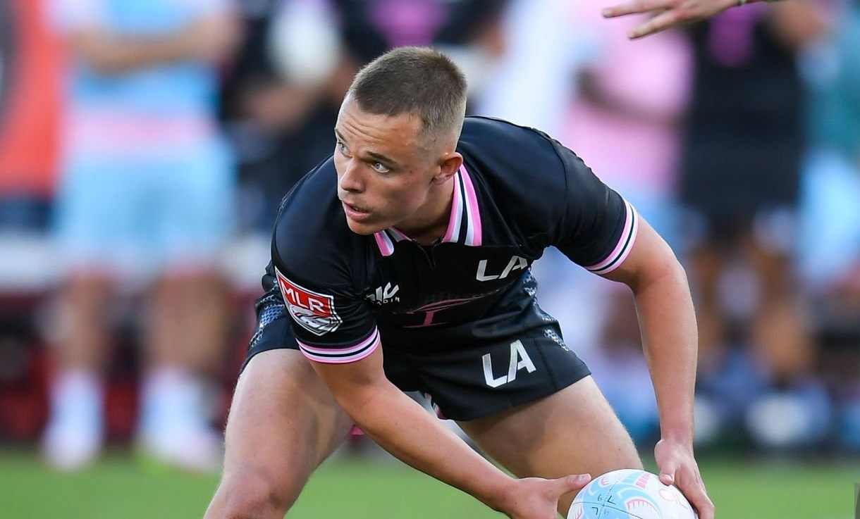 Tas Smith in action in the MLR in 2022